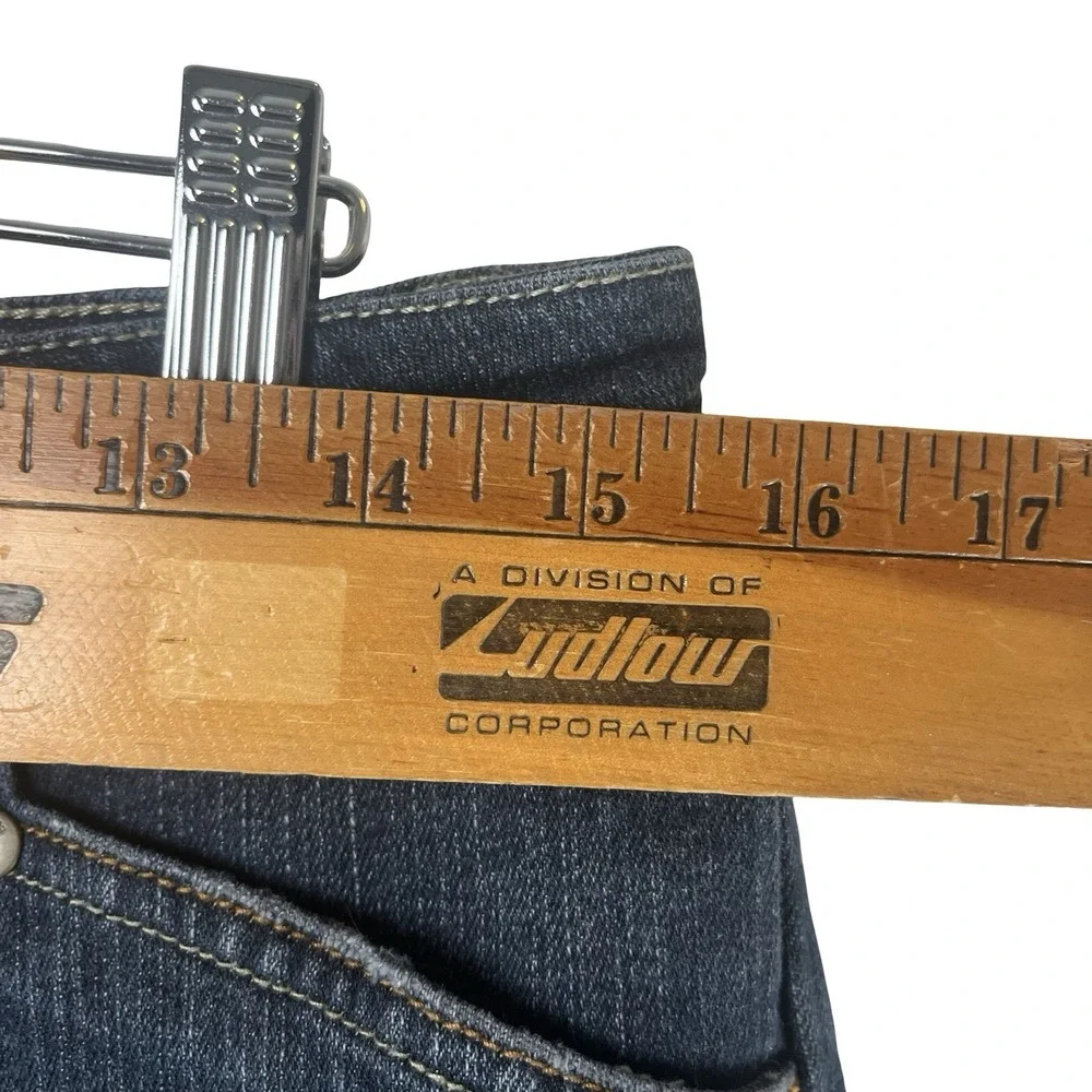 Vintage L.A. Blues Jeans‎ Womens 31x31 Sz 12 Straight Leg Dark Wash Denim
